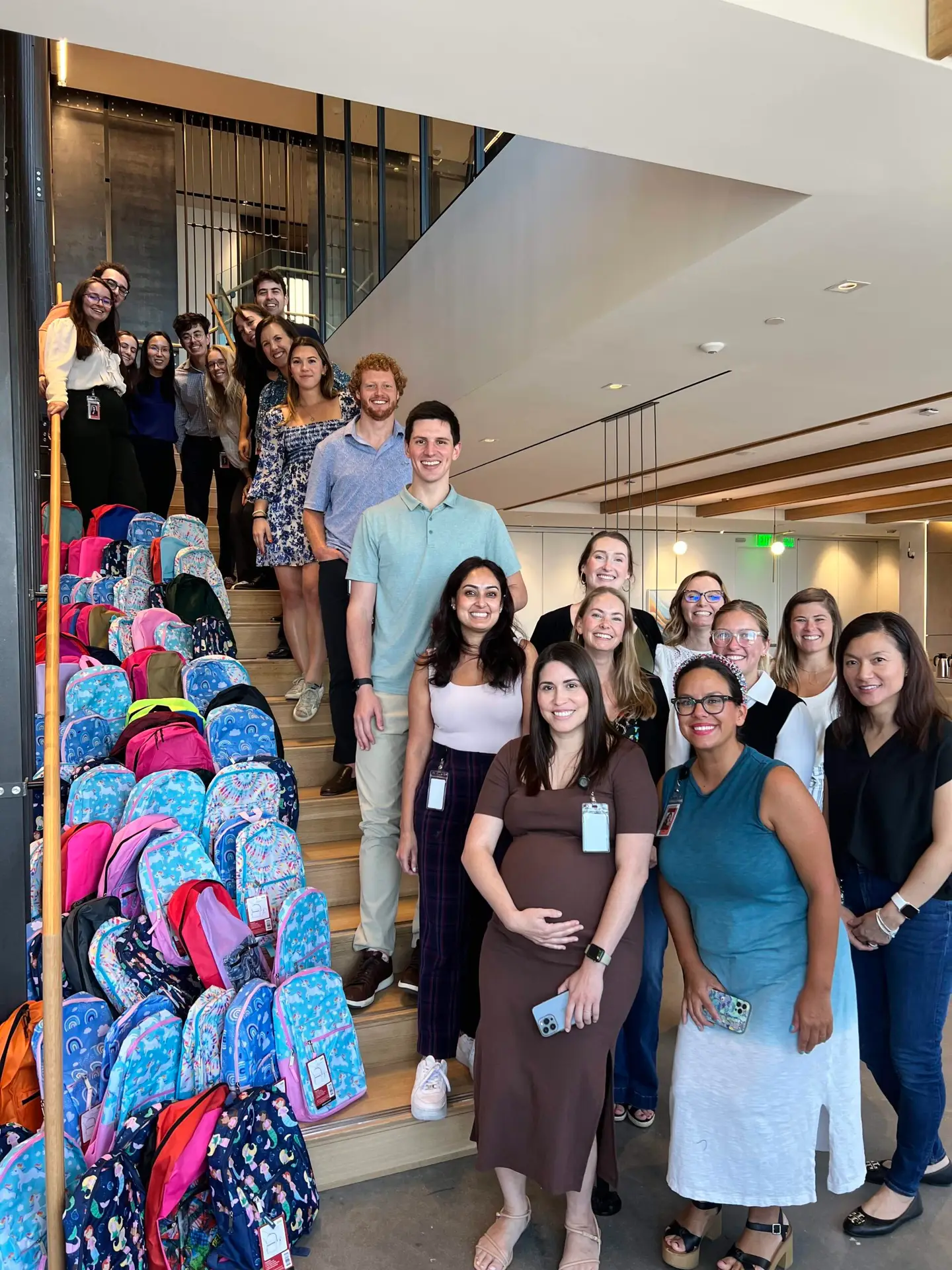 Back to school charitable event