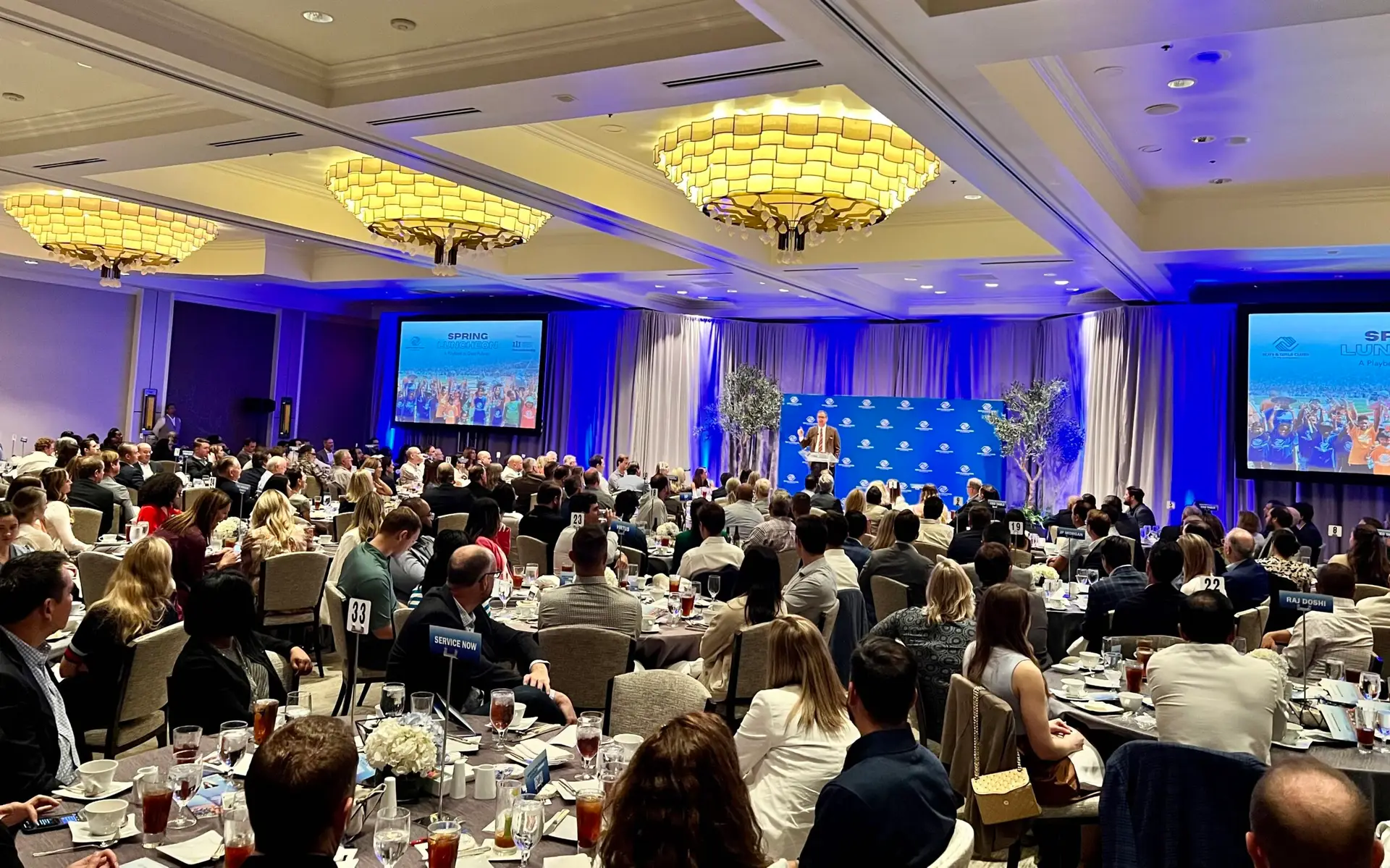 Charity Luncheon Full House